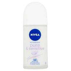 Nivea Deodorant roller sensitive & pure 50.00 Milliliter