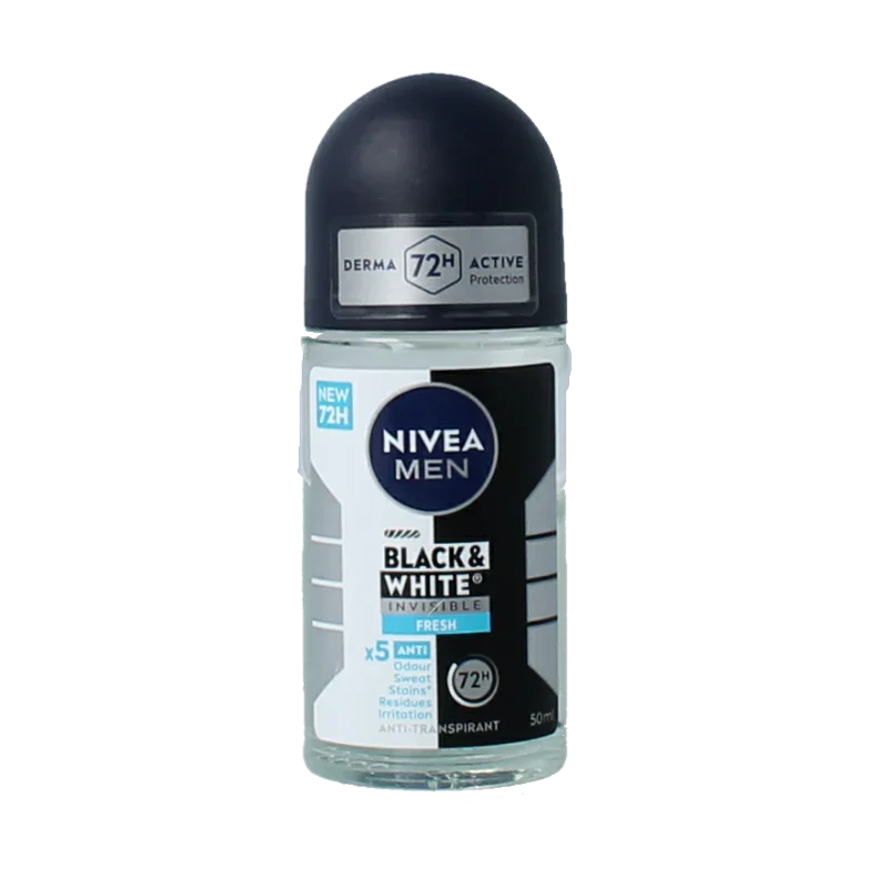 Nivea Men deoroller black & white fresh 50 Milliliter