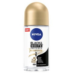 Nivea Deodorant black & white smooth roller 50.00 Milliliter