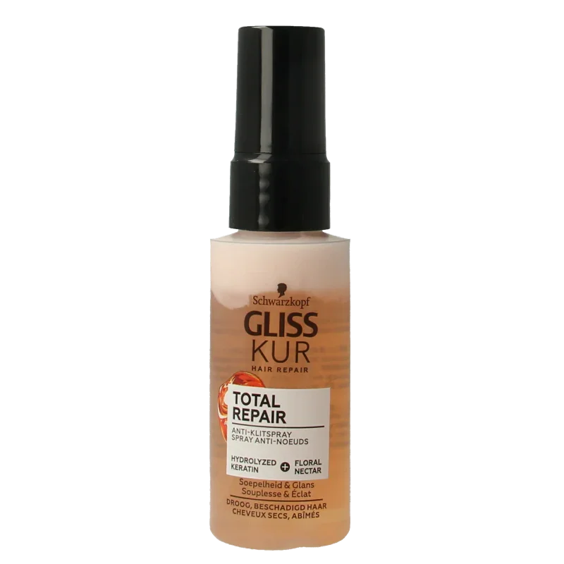 Gliss Kur Anti-klit spray total repair 19 mini 50 Milliliter
