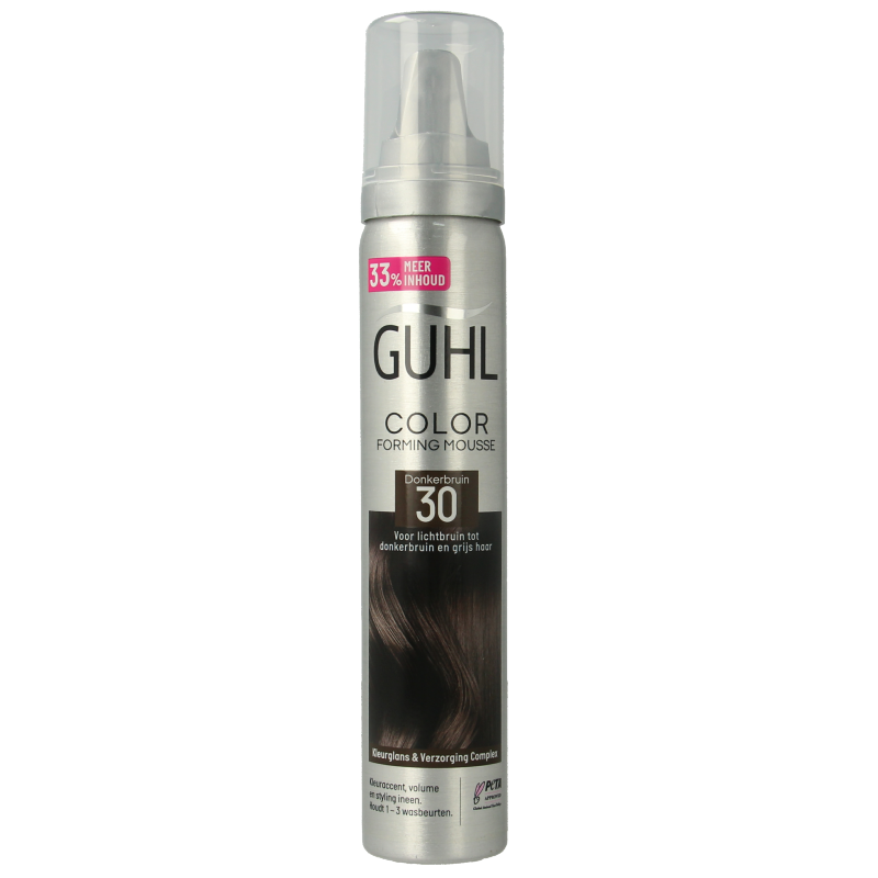 Guhl Color form mousse 30 donkerbruin 100 Milliliter