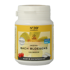 Bach Bloesem Bach Bloesem kauwgom nr. 39 rust en ontspanning 40 Stuks