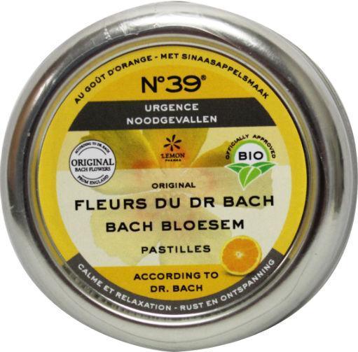 Bach Bloesem Bach bloesems pastille nr. 39 noodgevallen bio 45 Gram
