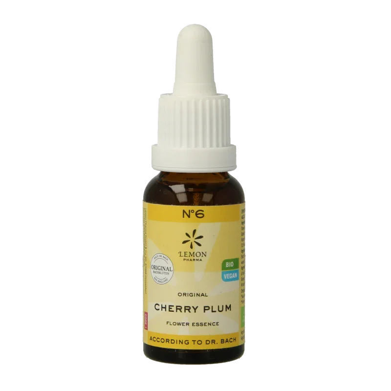 Bach Bloesem Bach bloesemremedies cherry plum bio 20 Milliliter