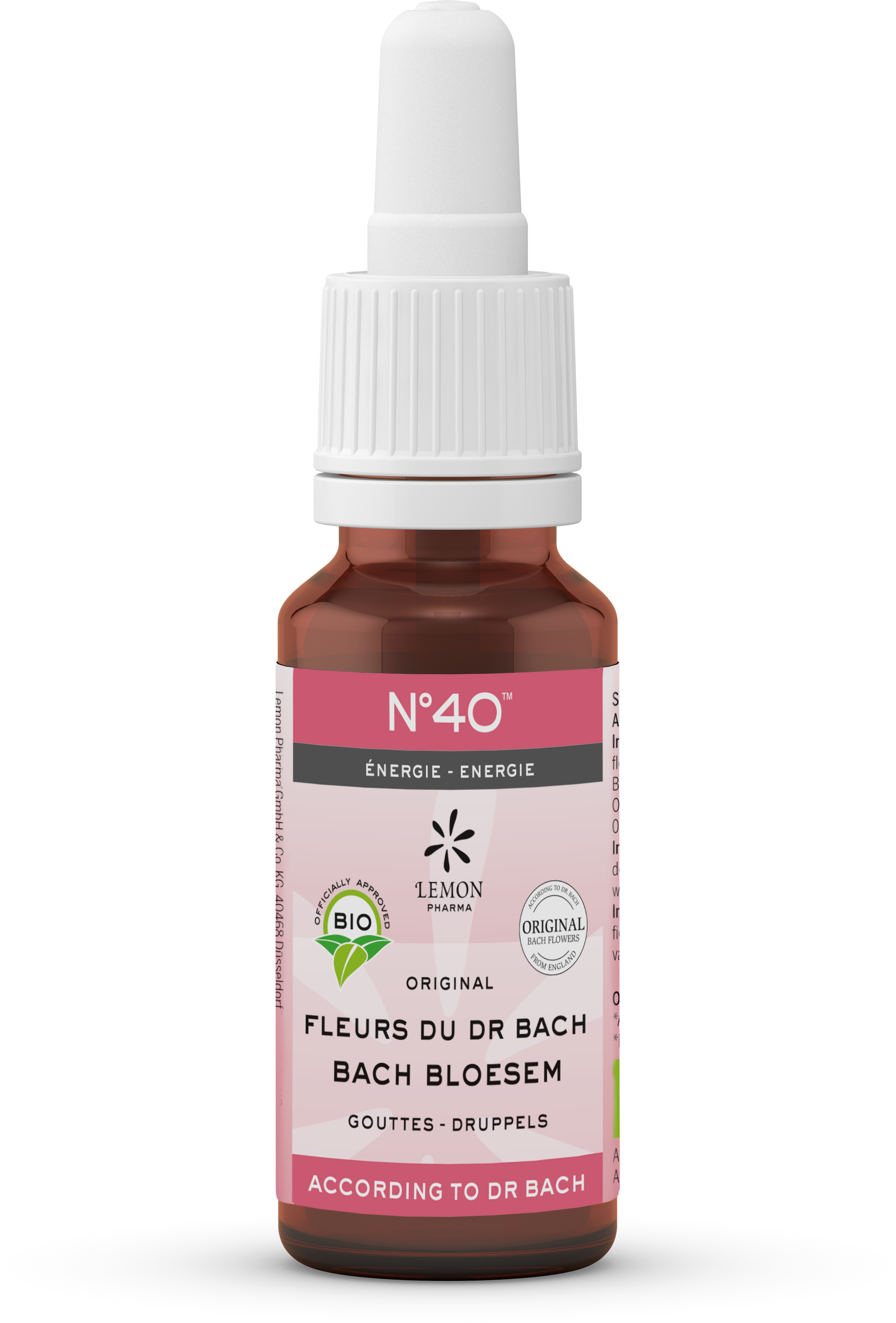 Bach Bloesem Bach bloesems mengeling 40 energie bio 20.00 Milliliter