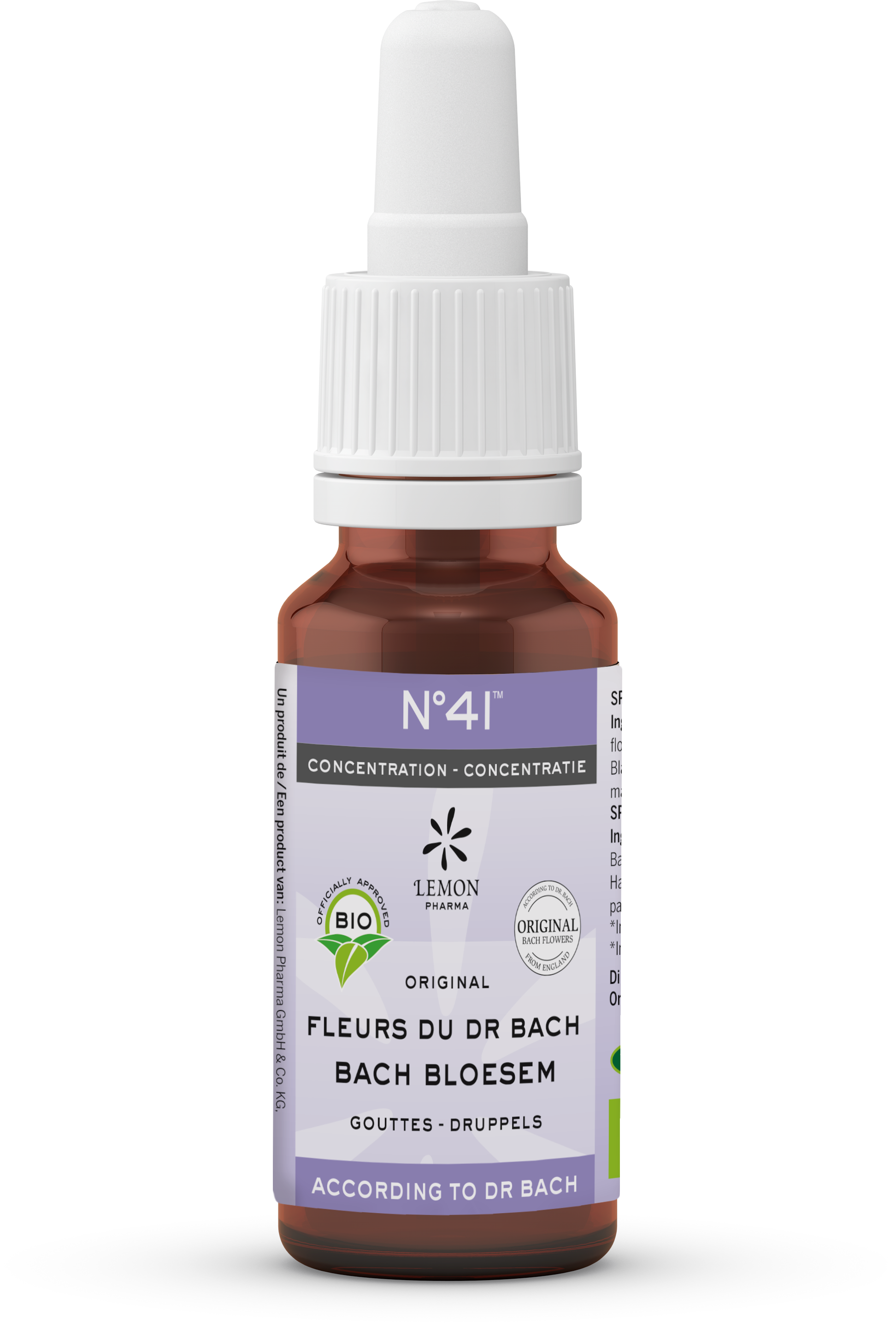 Bach Bloesem Bach bloesems mengeling 41 concentratie bio 20.00 Milliliter