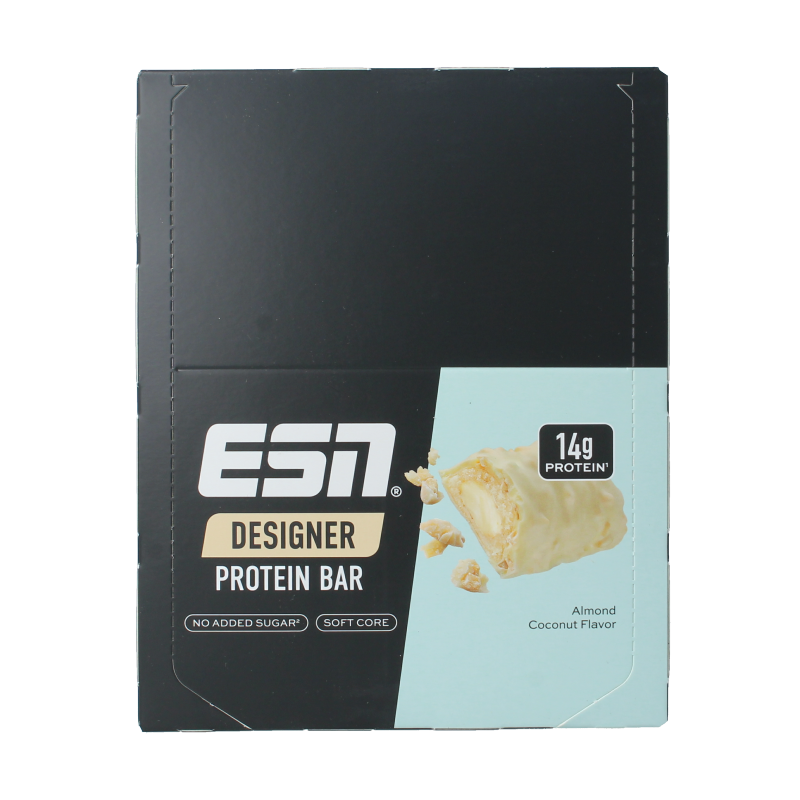 ESN Almond coconut bar 45g 12.00 Stuks