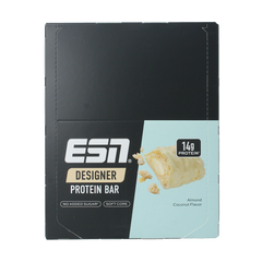 ESN Almond coconut bar 45g 12 Stuks