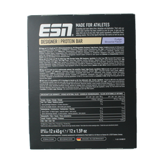 ESN Fudge brownie bar 45g 12 Stuks