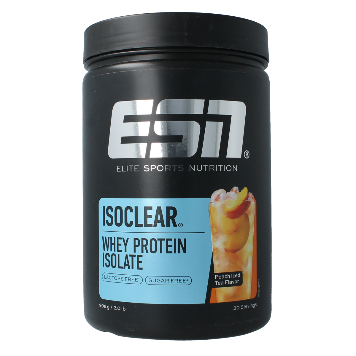 ESN Isoclear whey isolate peach ice tea 908.00 Gram