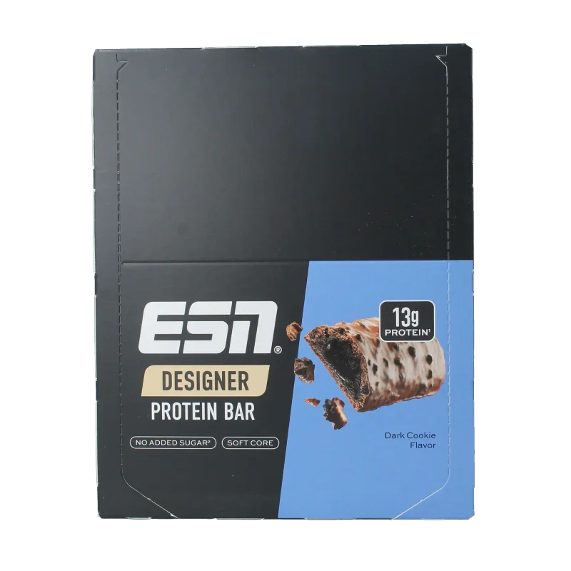 ESN Dark cookie bar 45g 12 Stuks