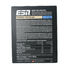 ESN Dark cookie bar 45g 12 Stuks