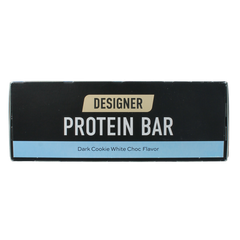 ESN Dark cookie white chocolate bar 45g 12.00 Stuks