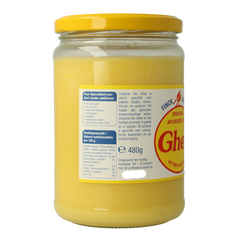 Ghee Finck naturkost geklaarde boter bio 480.00 Gram