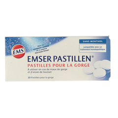Emser Pastillen zonder menthol 30 Zuigtabletten