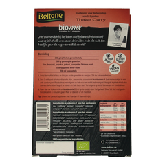 Beltane Thai curry mix bio 20.90 Gram
