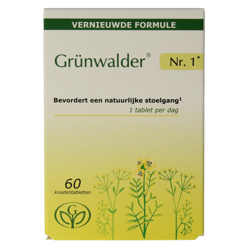 Grunwalder Nr. 1 stoelgang 60 Tabletten