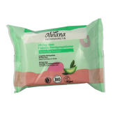 Alviana Reinigingsdoekjes vochtig aloe vera 25.00 Stuks