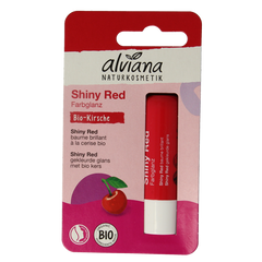 Alviana Lipverzorging shiny red 4.50 Gram