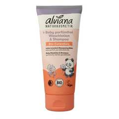 Alviana Baby waslotion en shampoo 200 Milliliter