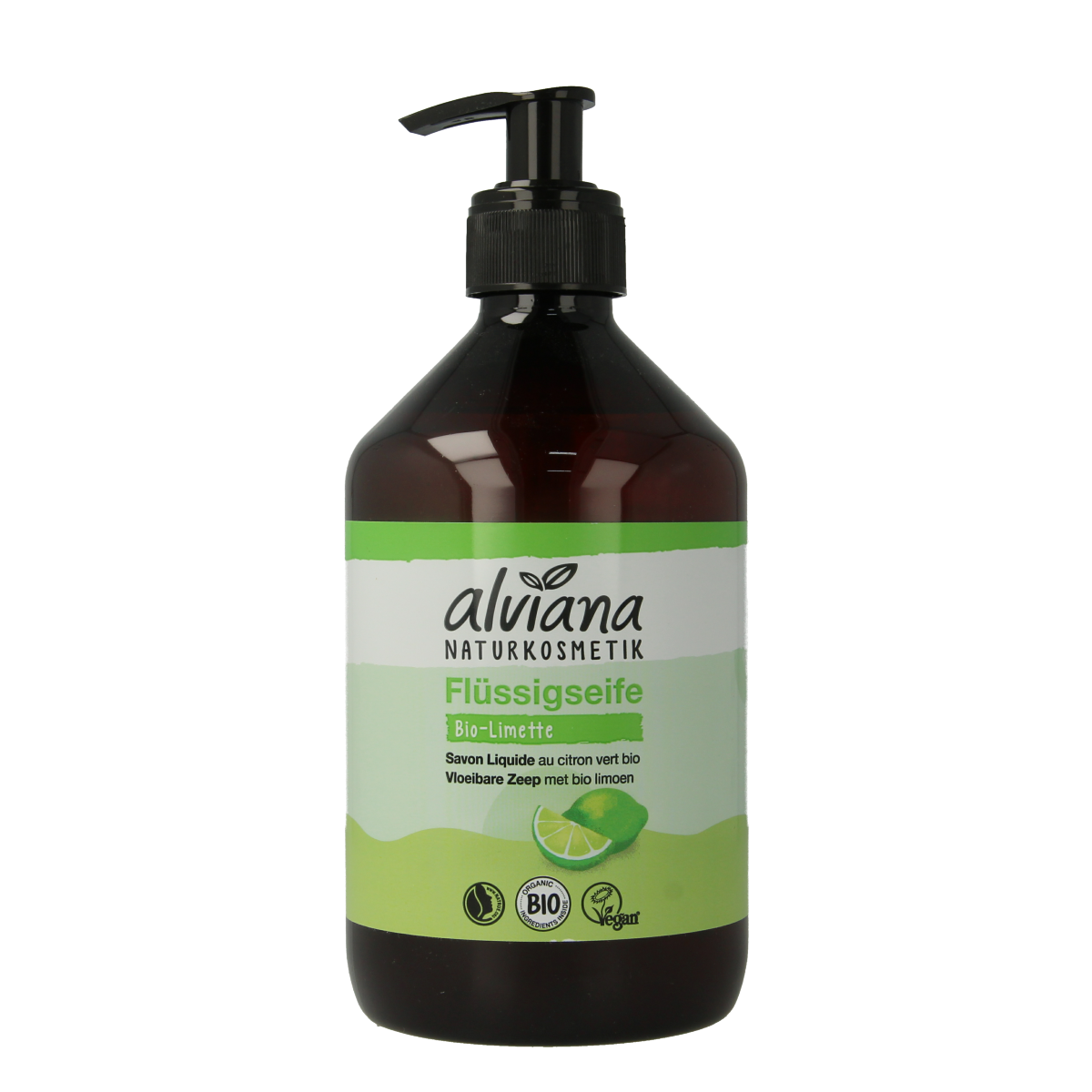Alviana Vloeibare zeep limette 500.00 Milliliter