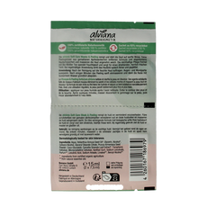 Alviana Soft care mask & peeling met biologisch witte thee 2.00 Stuks