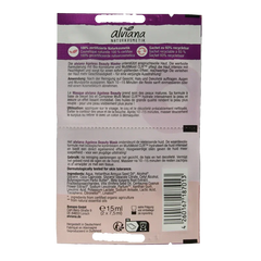 Alviana Ageless beauty mask 2 x 7.5 ml 15 Milliliter
