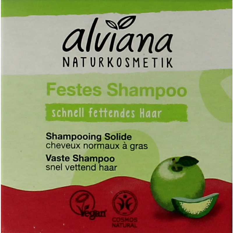 Alviana Shampoobar voor vet haar 60.00 Gram