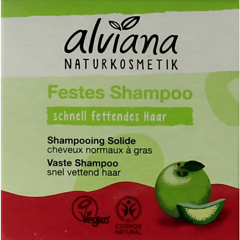 Alviana Shampoobar voor vet haar 60 Gram