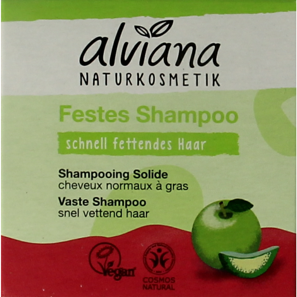 Alviana Shampoobar voor vet haar 60.00 Gram