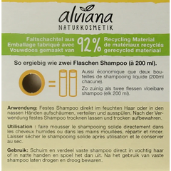 Alviana Shampoobar voor normaal haar 60 Gram