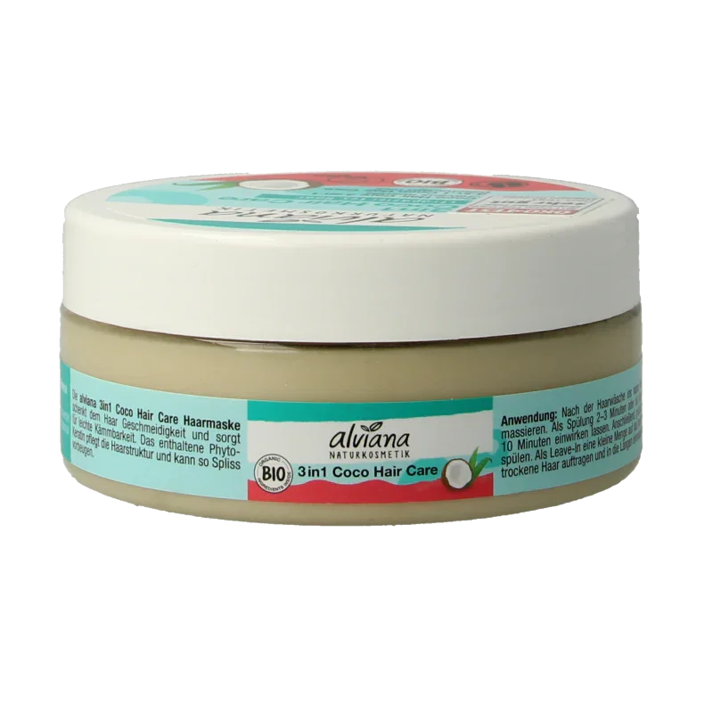 Alviana Haarmasker 3-in-1 met kokosolie 150 Milliliter