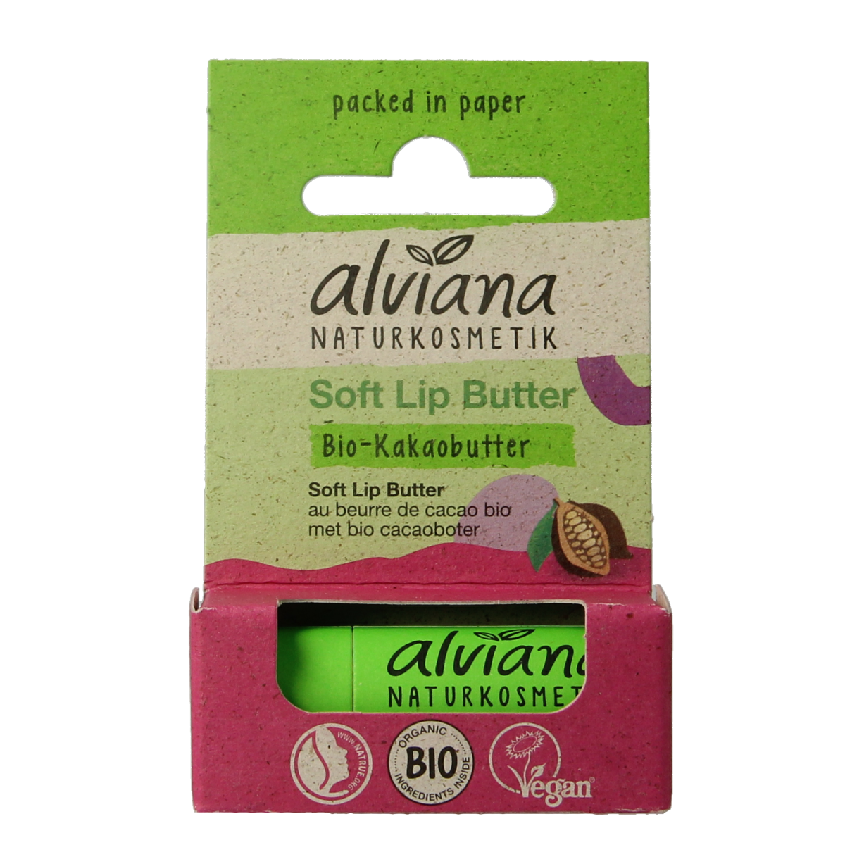 Alviana Lip butter soft met cacaoboter 5.00 Gram