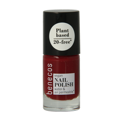 Benecos natural beauty Vegan nail polish cherry red 20-free plantbased 5.00 Milliliter
