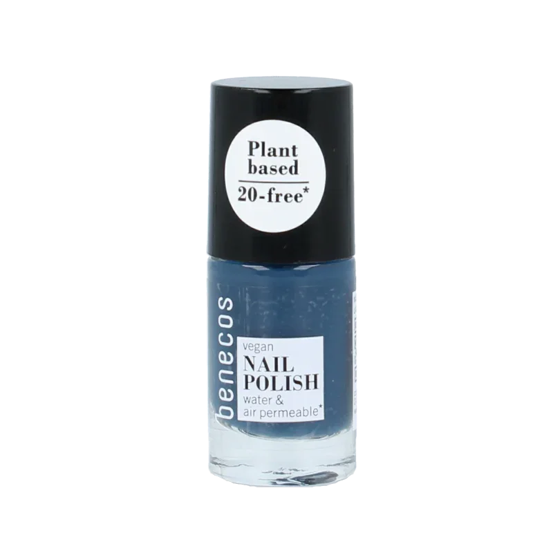 Benecos natural beauty Vegan nail polish nordic blue 20-free plantbased 5 Milliliter
