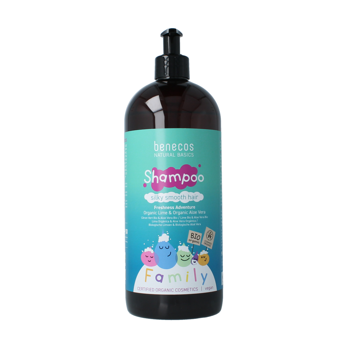 Benecos natural beauty Shampoo freshness adventure 950.00 Milliliter