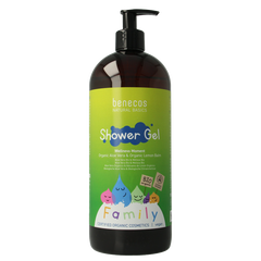 Benecos natural beauty Natural showergel family size wellness moment 950 Milliliter