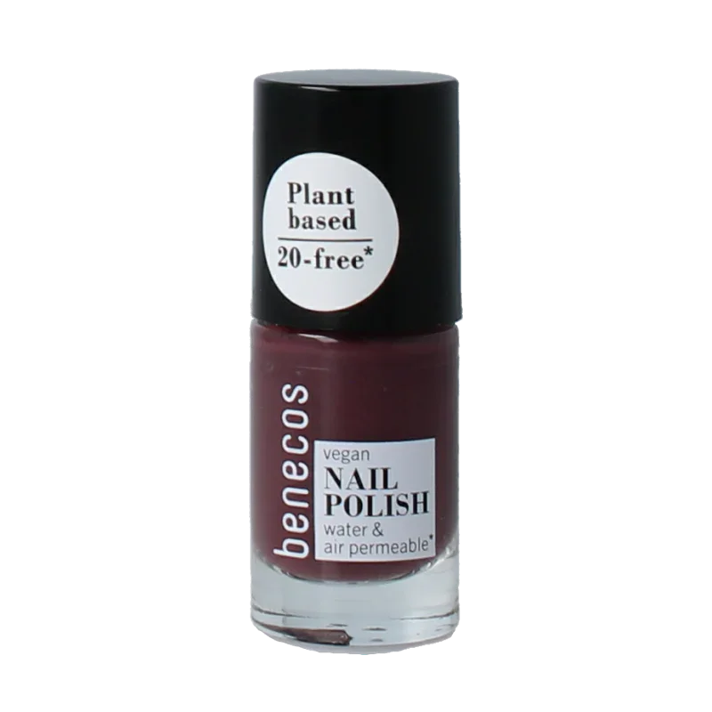 Benecos natural beauty Vegan nail polish sweet plum 20-free plantbased 5 Milliliter