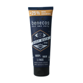 Benecos natural beauty Bio for men only body, hair & face wash 250 Milliliter