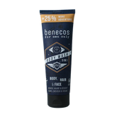 Benecos natural beauty Bio for men only body, hair & face wash 250 Milliliter