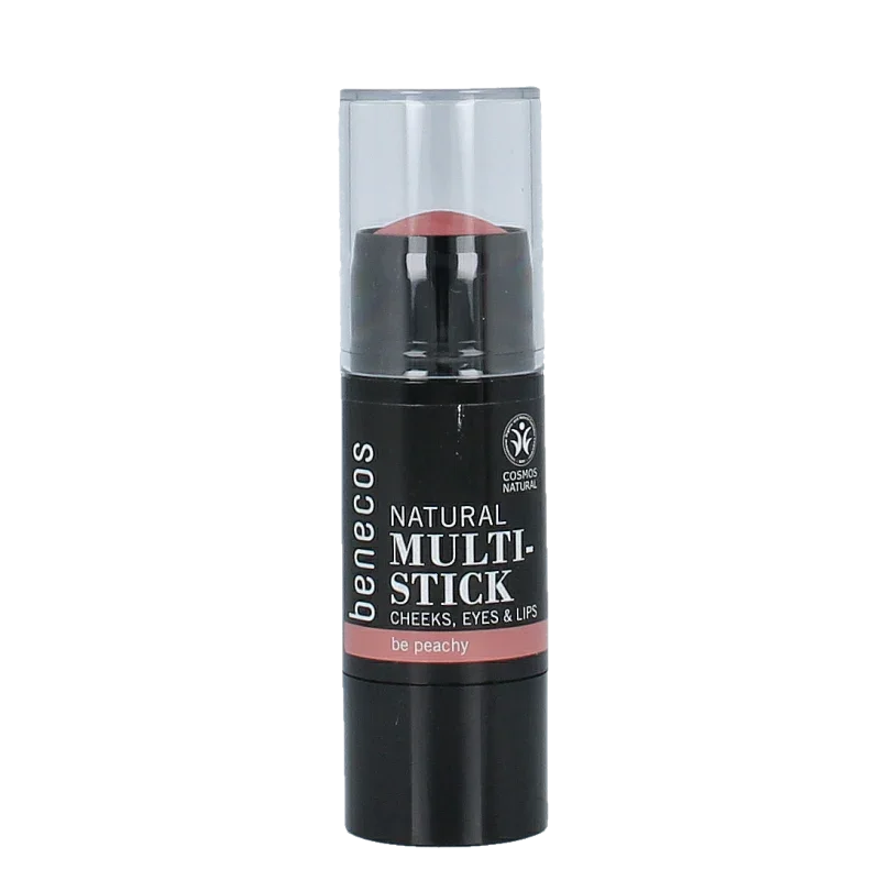 Benecos natural beauty Multi stick - be peachy bio 1 Stuks