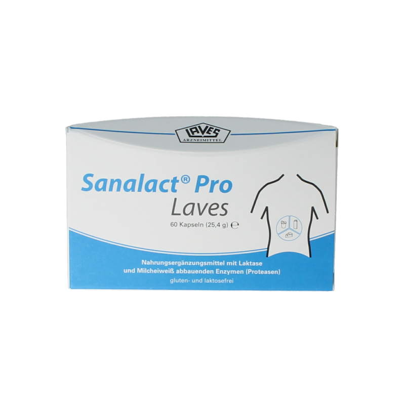 Laves Sanalact pro 60.00 Capsules