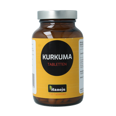Hanoju Kurkumapoeder 500mg 150 Tabletten