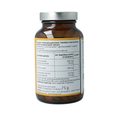 Hanoju Kurkuma + gember + piperine 500mg 150 Tabletten