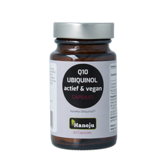 Hanoju Ubiquinol kaneka actief & vegan 60.00 Capsules