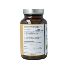 Hanoju Moringa bladpoeder 500mg 250 Tabletten