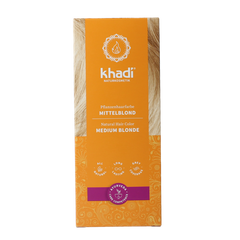 Khadi Haarkleur medium blond 100 Gram