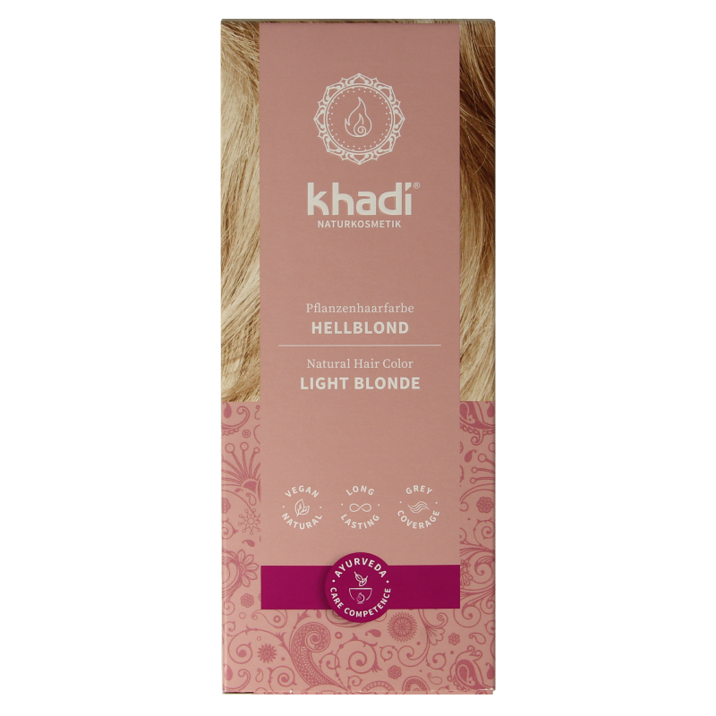 Khadi Haarkleur light blond 100 Gram