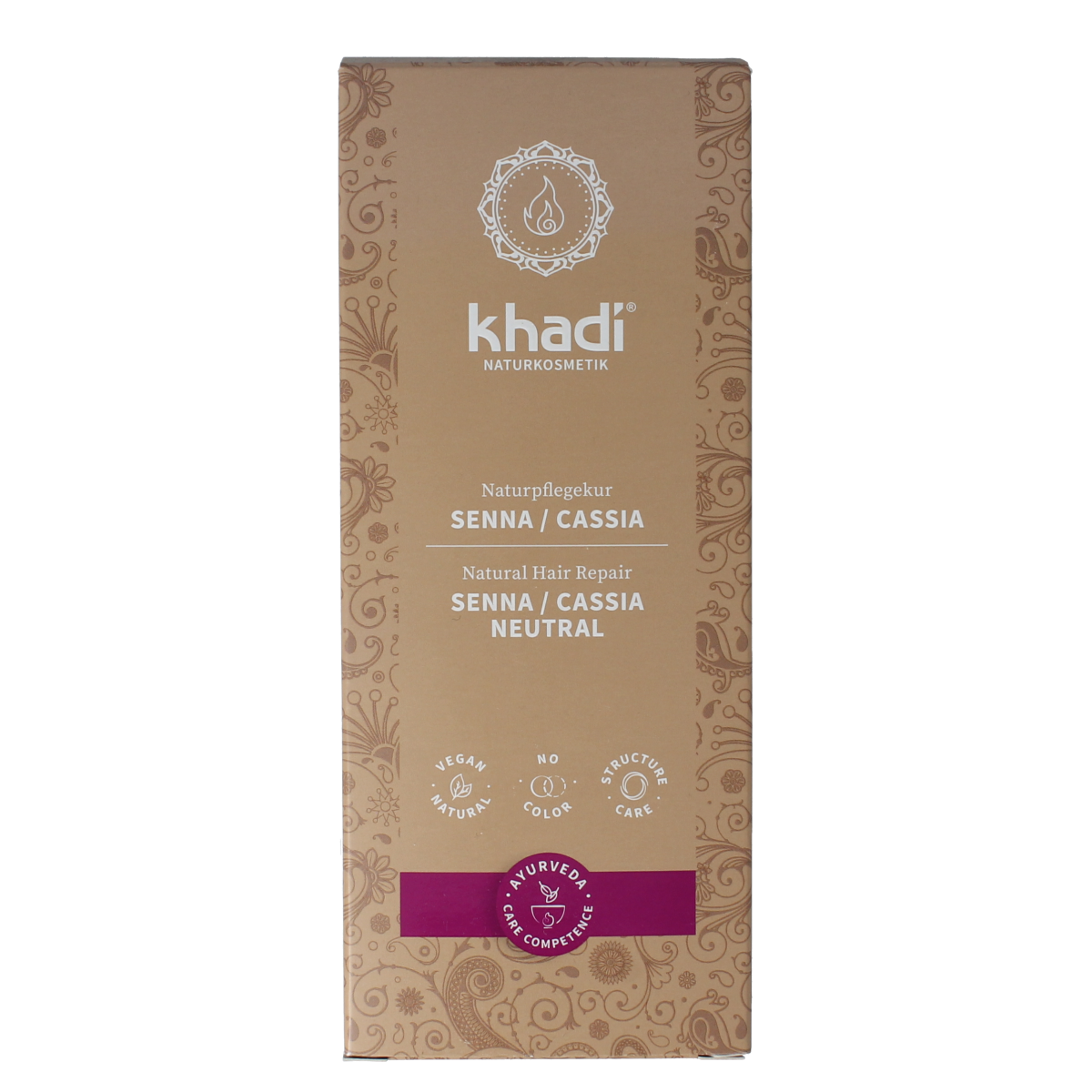 Khadi Haarkleur senna/cassia natural 100.00 Gram