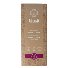 Khadi Haarkleur senna/cassia natural 100.00 Gram